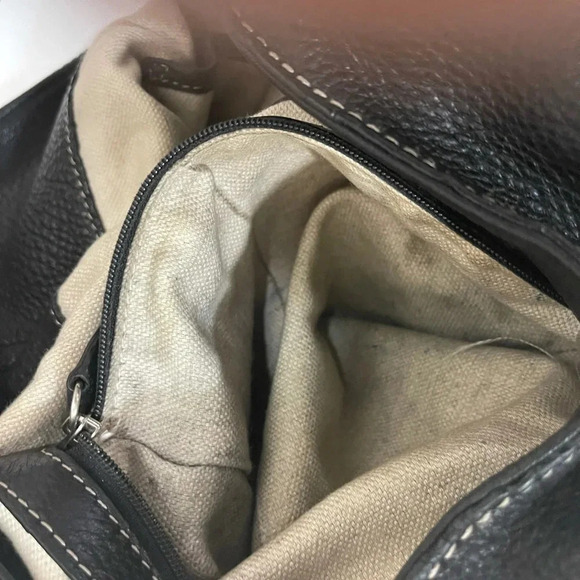 Michael Kors Black Pebbled Leather Hobo Bag - Picture 13 of 14